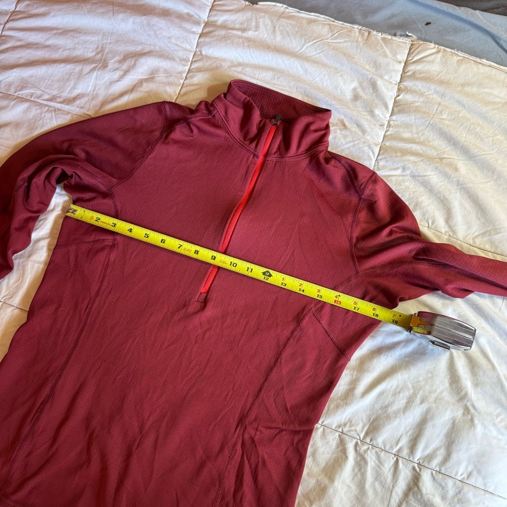Women's Patagonia Mid Weight Capilene Base Layer, Deep Red, Size M - Picture 8 of 9